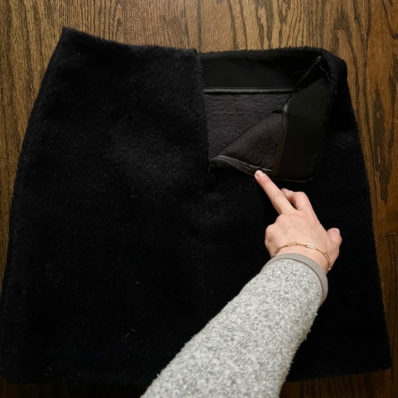 Maje ~ Skirt ~ Navy ~Size 38 - Picture 6 of 6